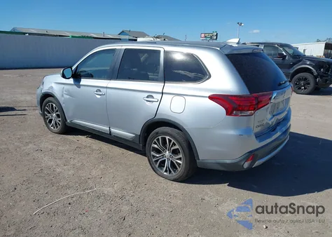 2017 Mitsubishi Outlander Se from USA, damaged, VIN JA4AD3A39HZ020591